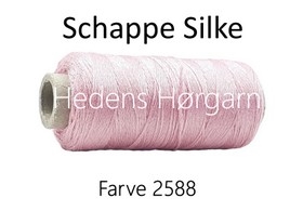 Schappe- Seide 120/2x4 farve 2588 rosa